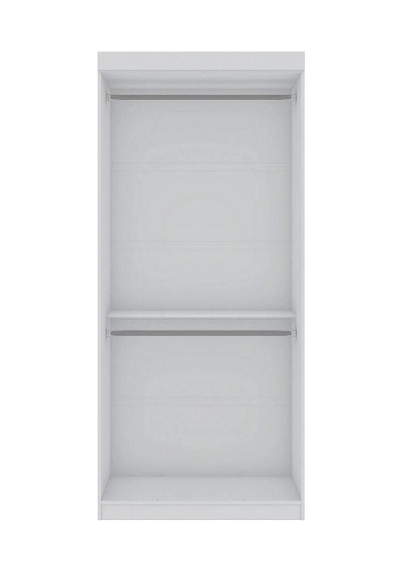 Mulberry 35.9 Open Double Hanging Wardrobe Closet