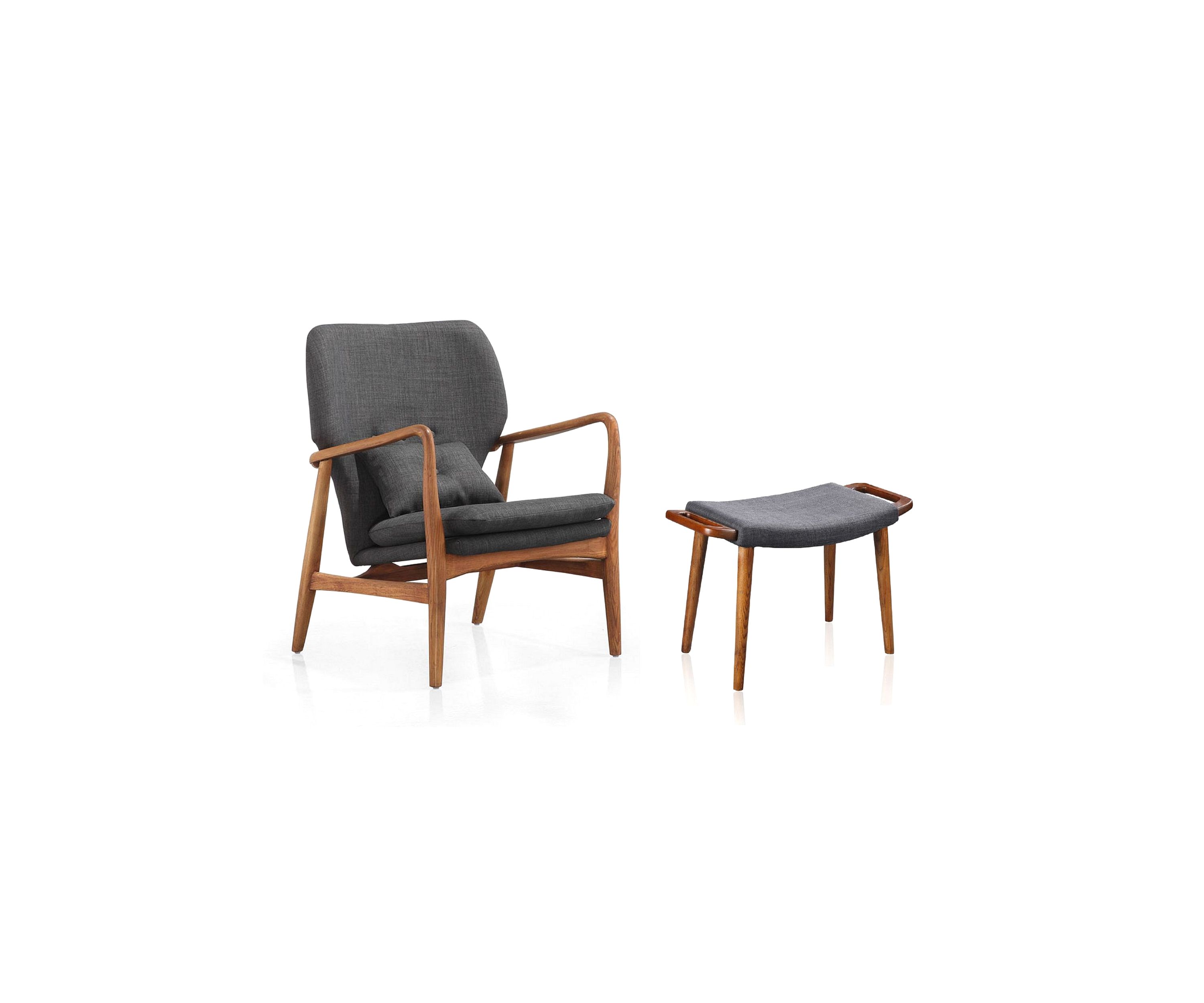 Bradley Accent Chair and Ottoman
