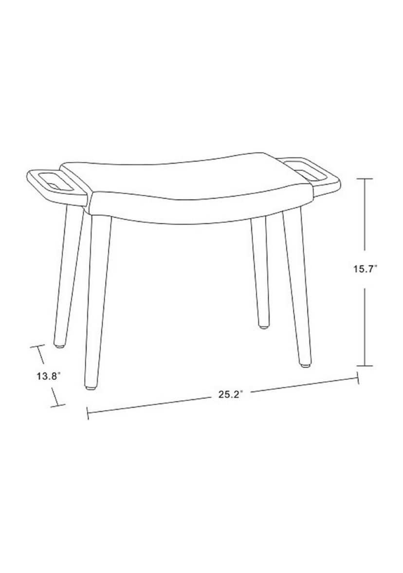 Bradley Accent Chair and Ottoman