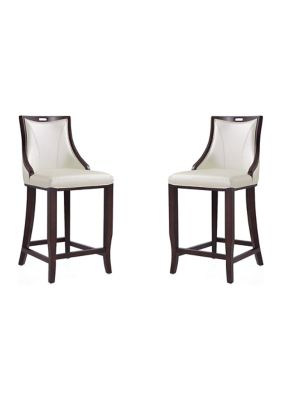 Manhattan Comfort Emperor Bar Stool -Set of 2