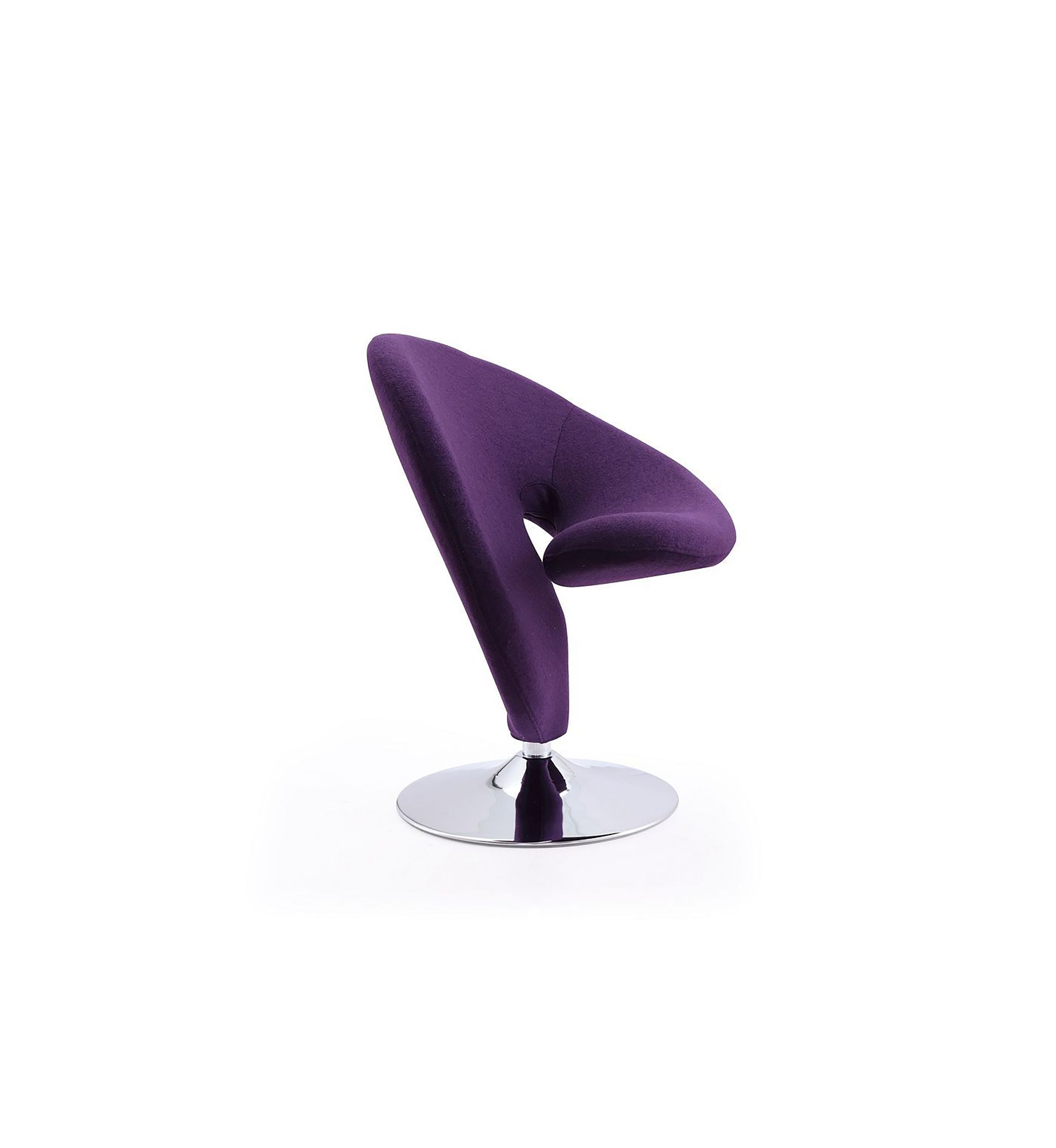 Curl Swivel Accent Chair -Set of 2
