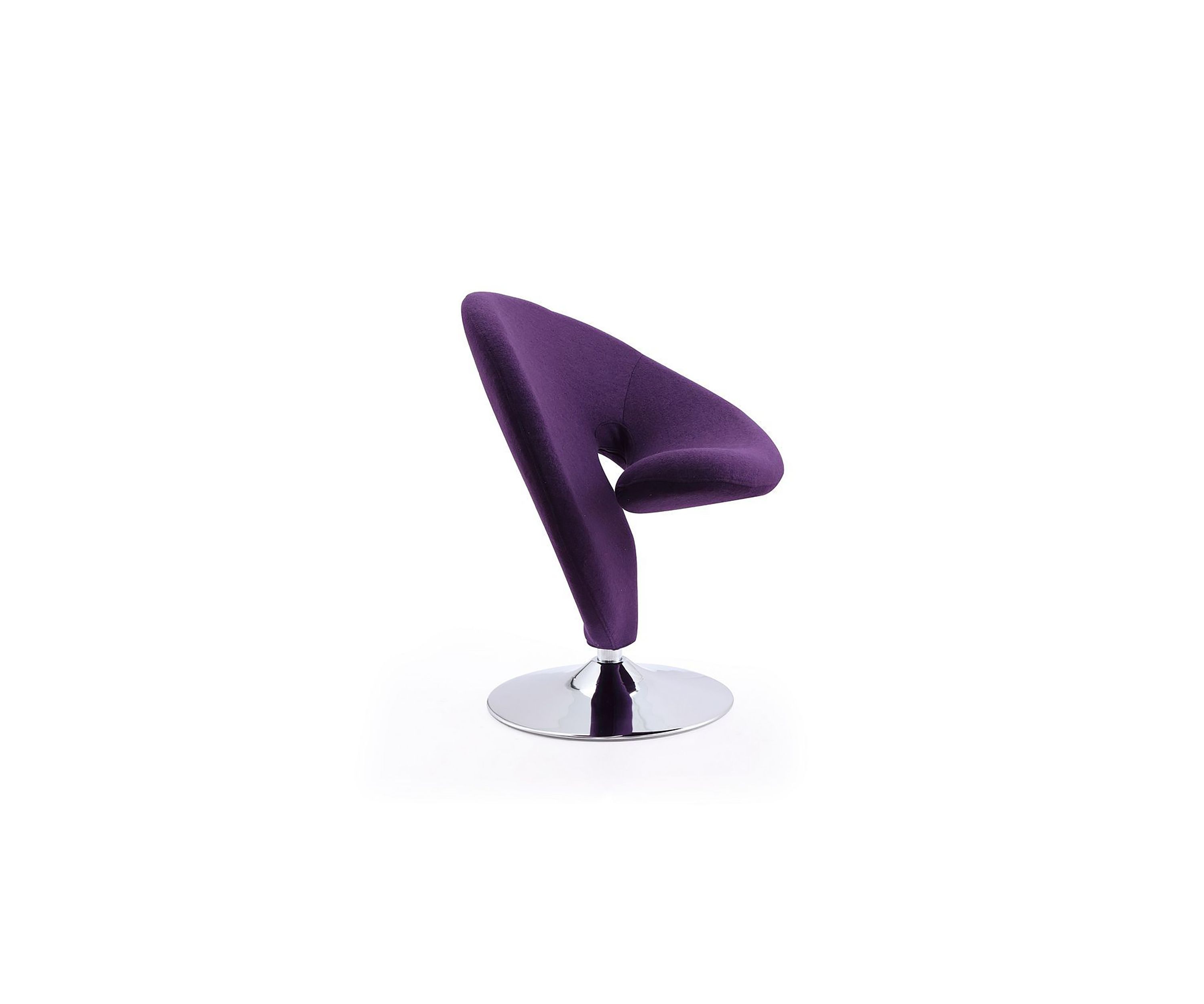 Curl Swivel Accent Chair -Set of 2