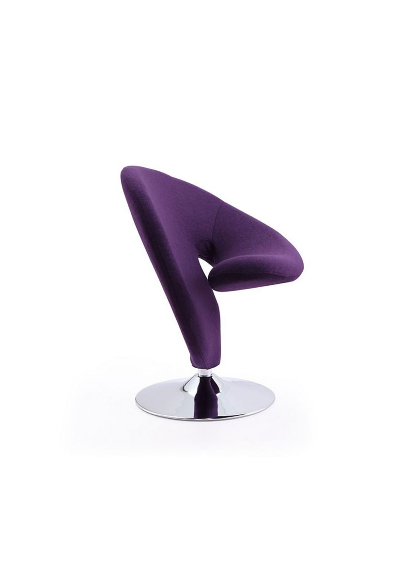 Curl Swivel Accent Chair -Set of 2