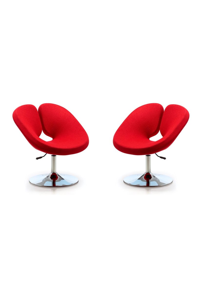 Perch Adjustable Accent Chair -Set of 2