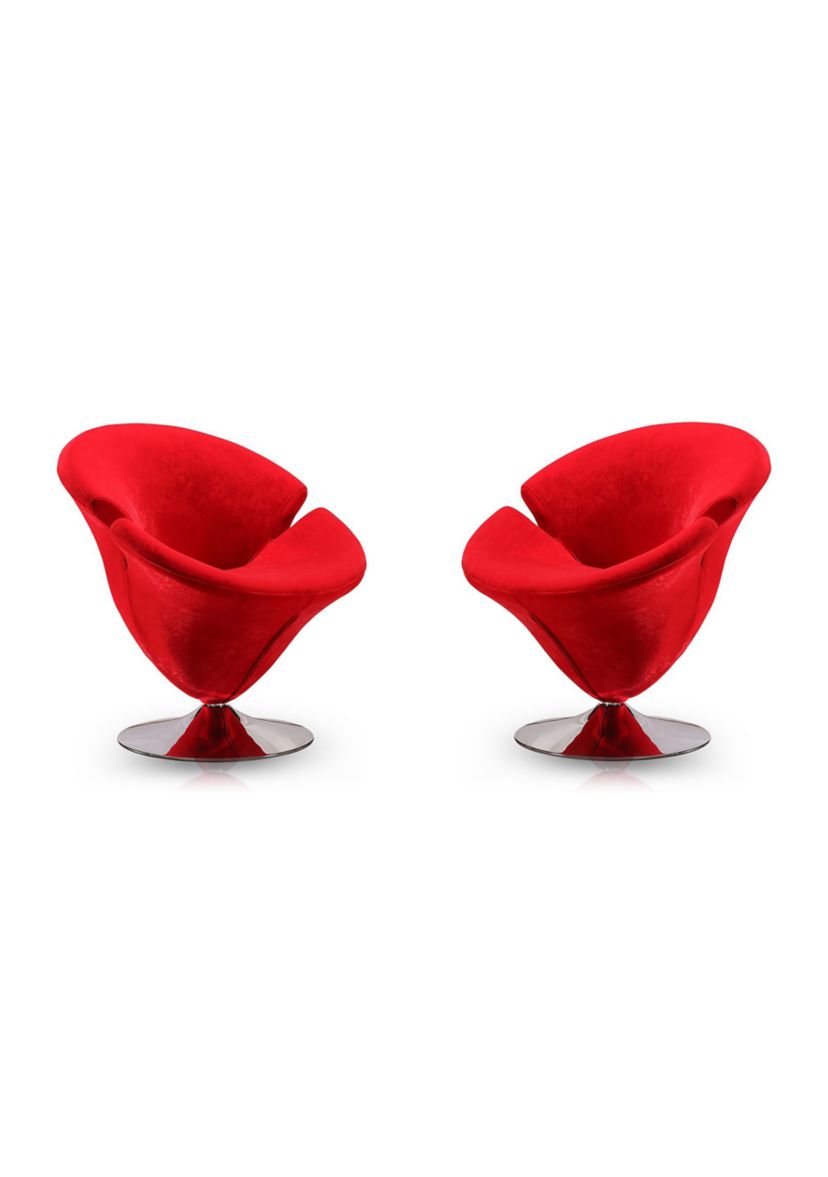 Tulip Swivel Accent Chair -Set of 2