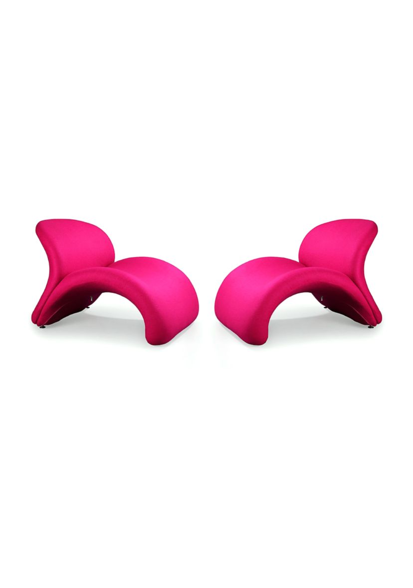 Rosebud Accent Chair -Set of 2