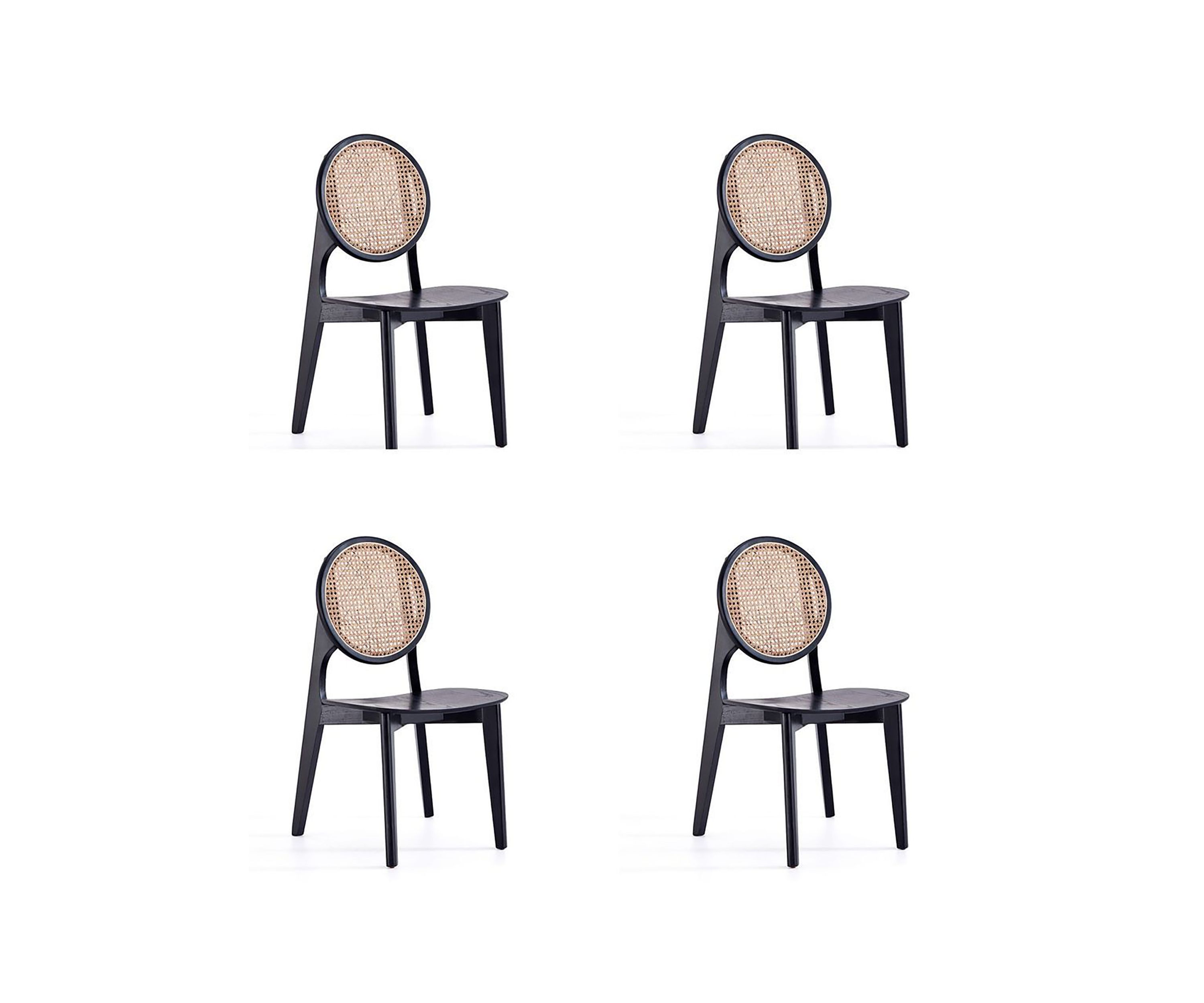 Versailles Cane Dining Chair- Set of 4