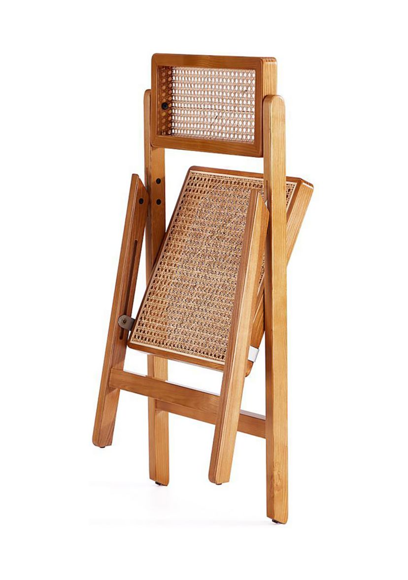 Pullman Cane Dining Folding Chair - Set of 4