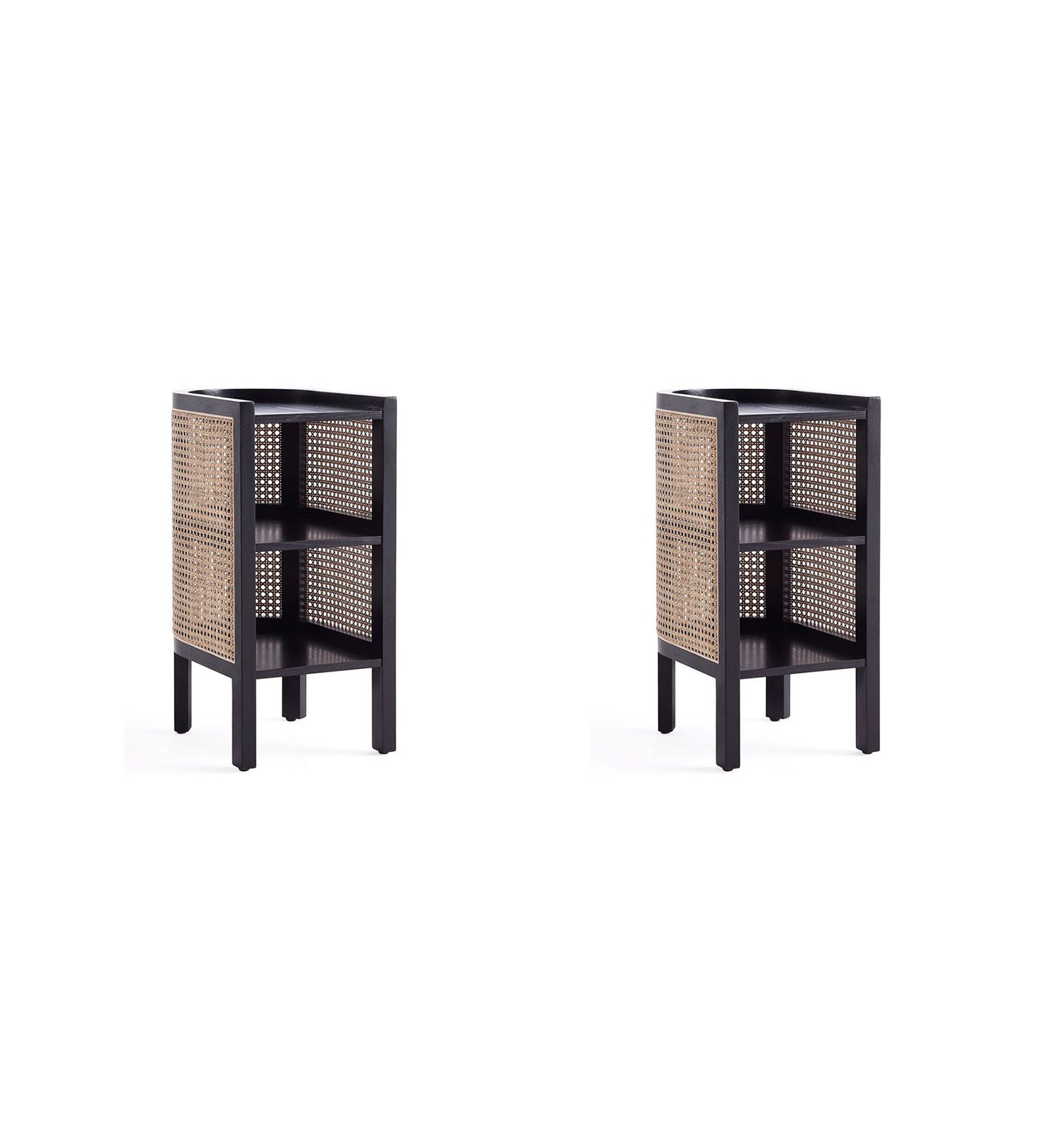 Versailles Cane End Table - Set of 2