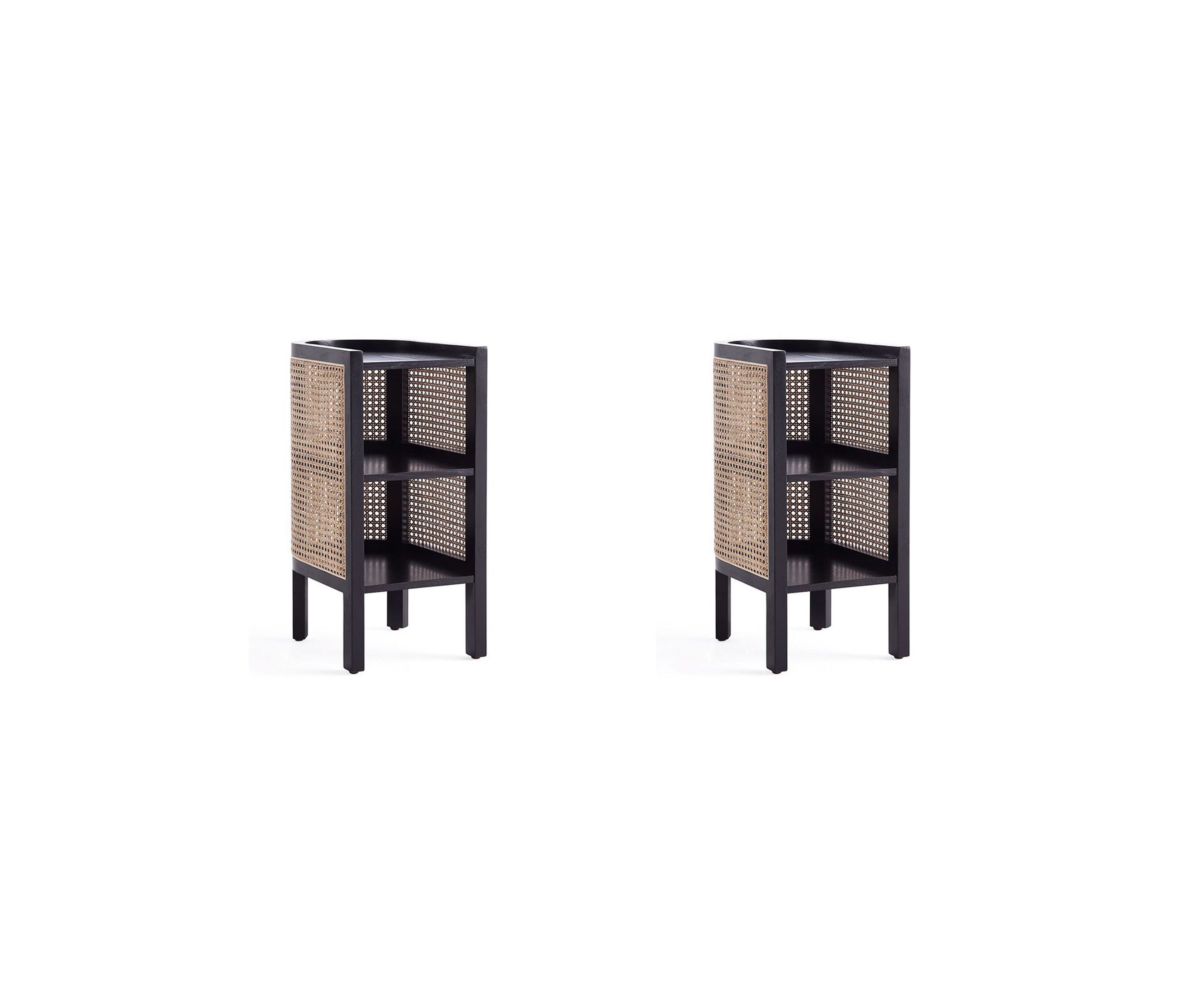 Versailles Cane End Table - Set of 2