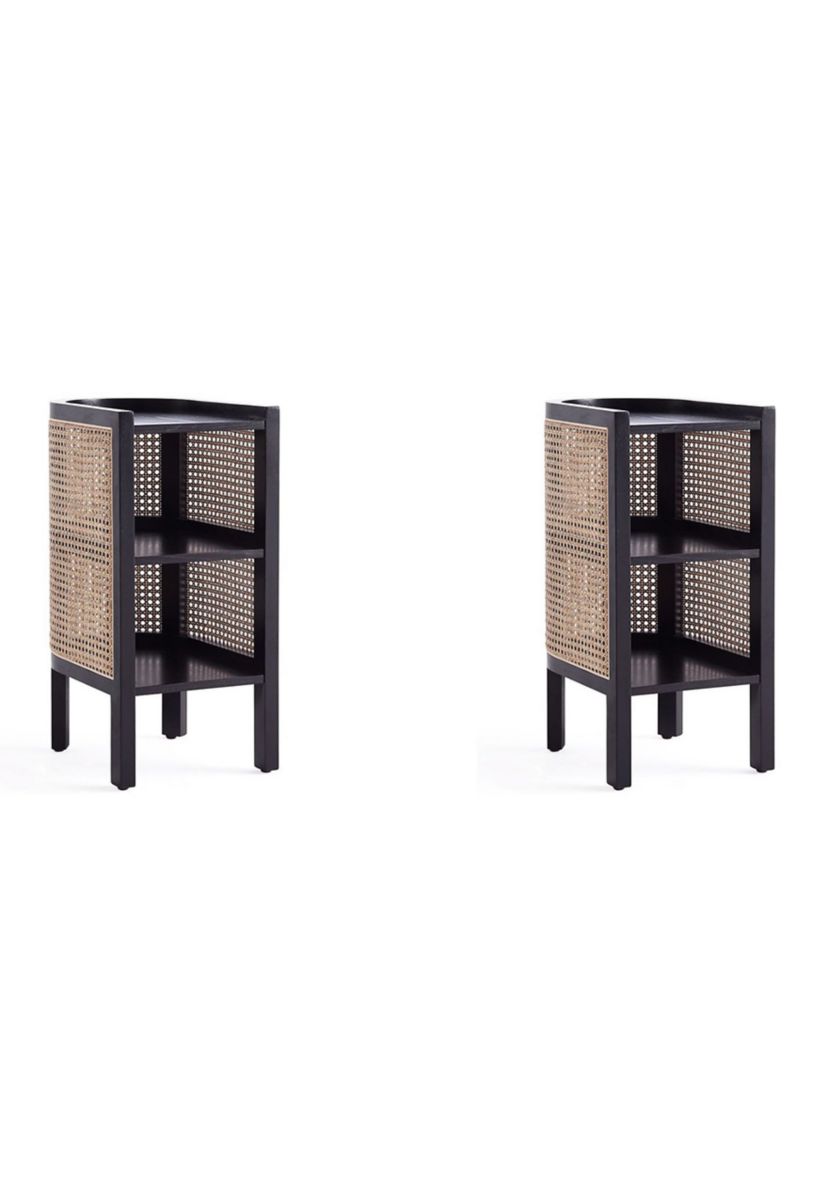Versailles Cane End Table - Set of 2