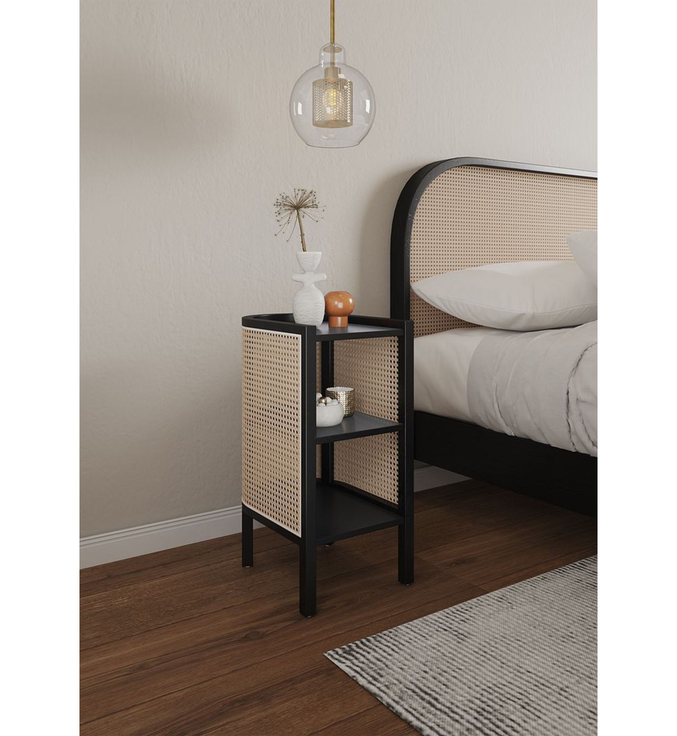 Versailles Cane End Table - Set of 2