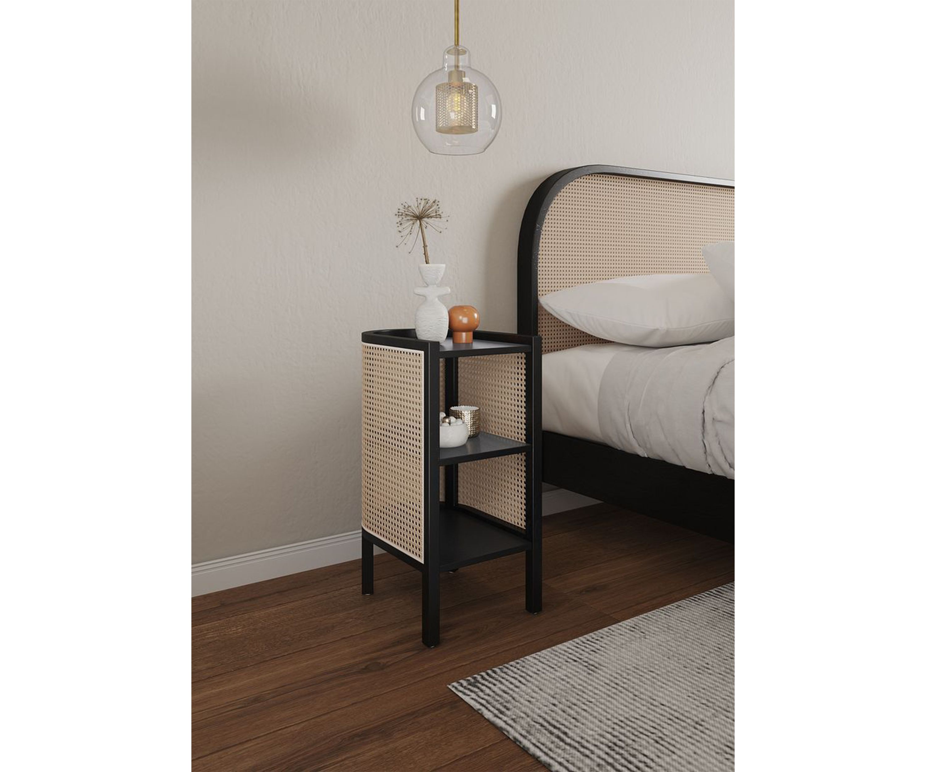 Versailles Cane End Table - Set of 2