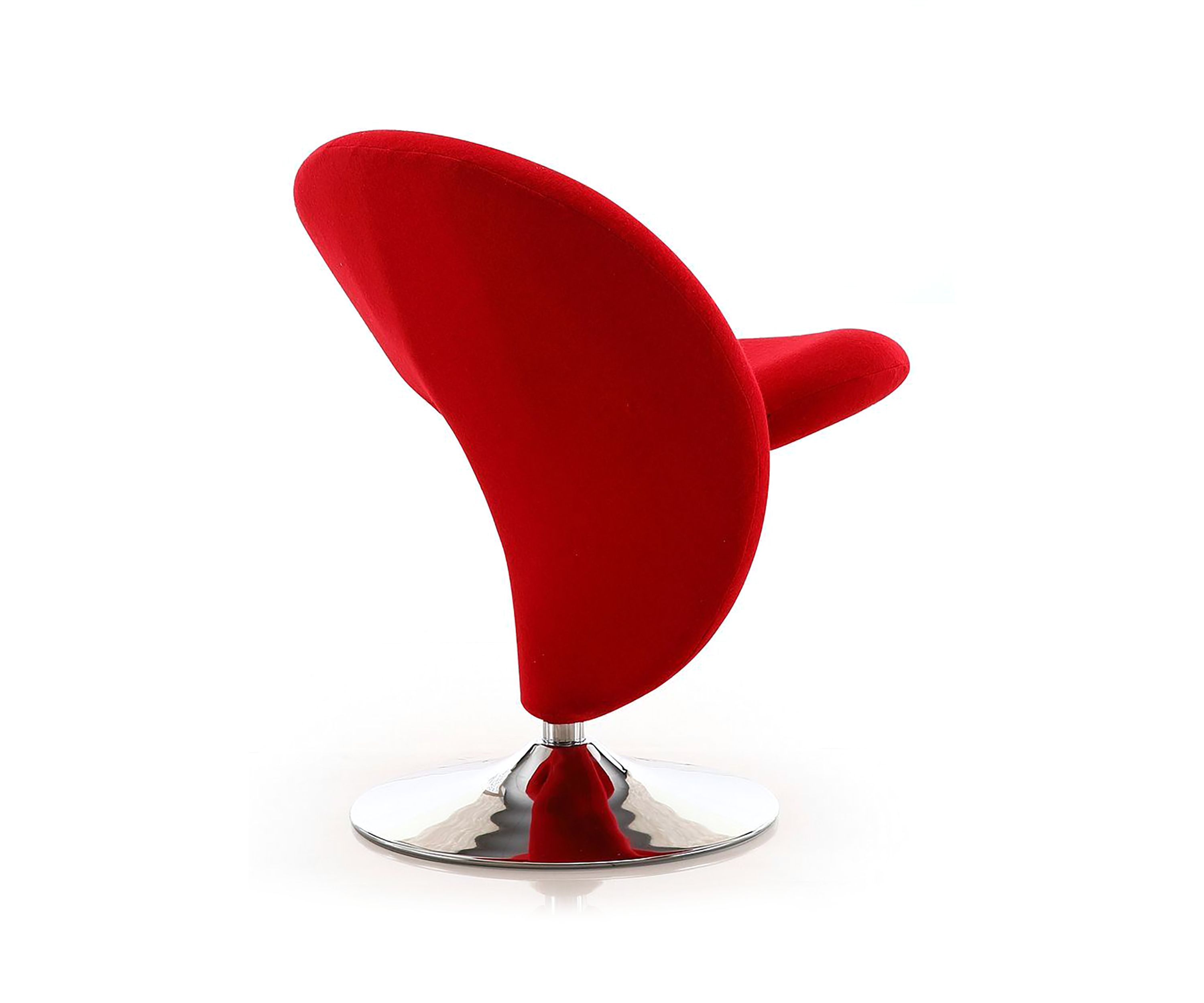 Curl Swivel Accent Chair