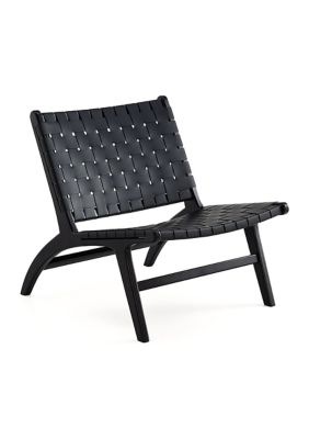 Manhattan Comfort Maintenon Accent Chair, Black