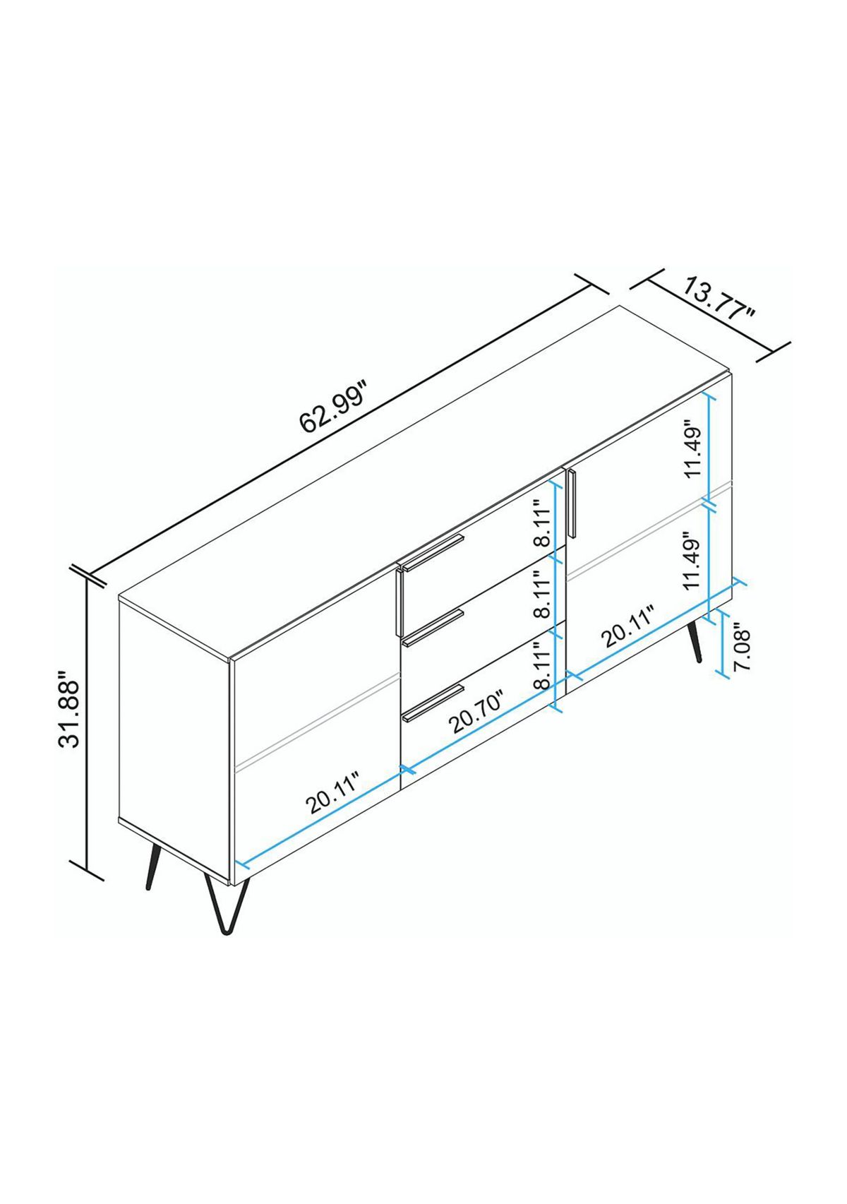 Beekman 62.99 Sideboard