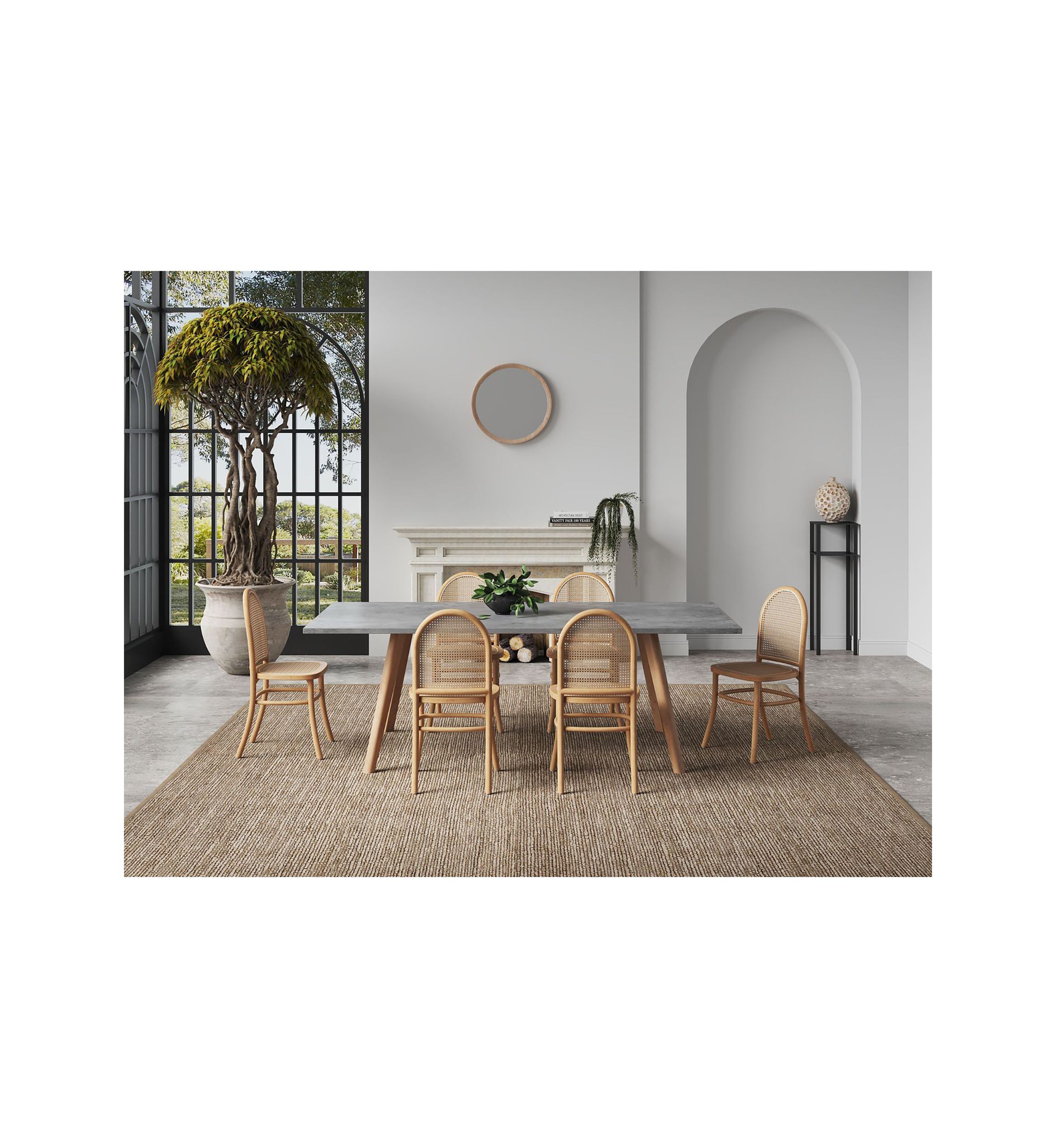 Paragon Cane Dining Chair 2.0 - Set of 2