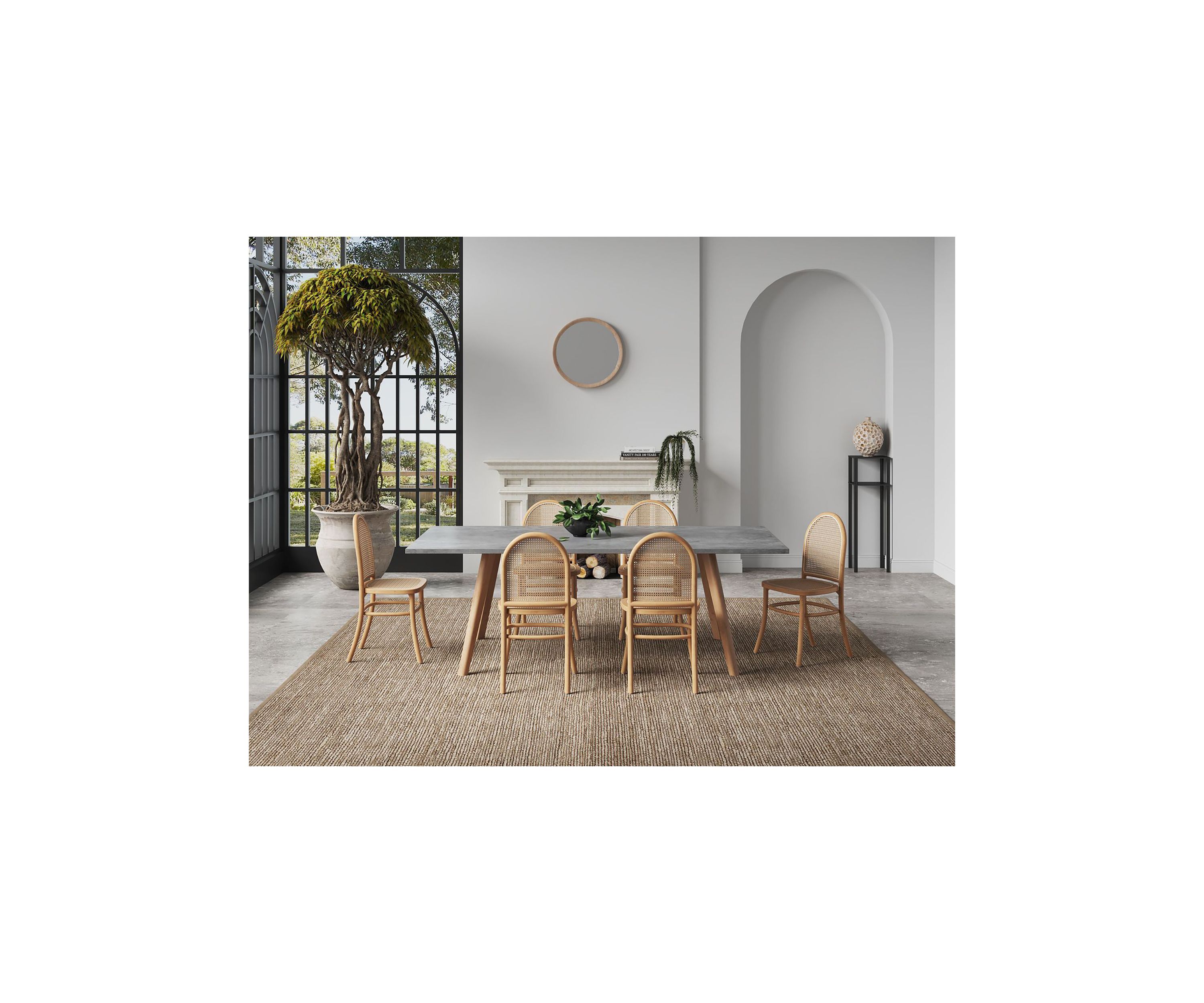 Paragon Cane Dining Chair 2.0 - Set of 2