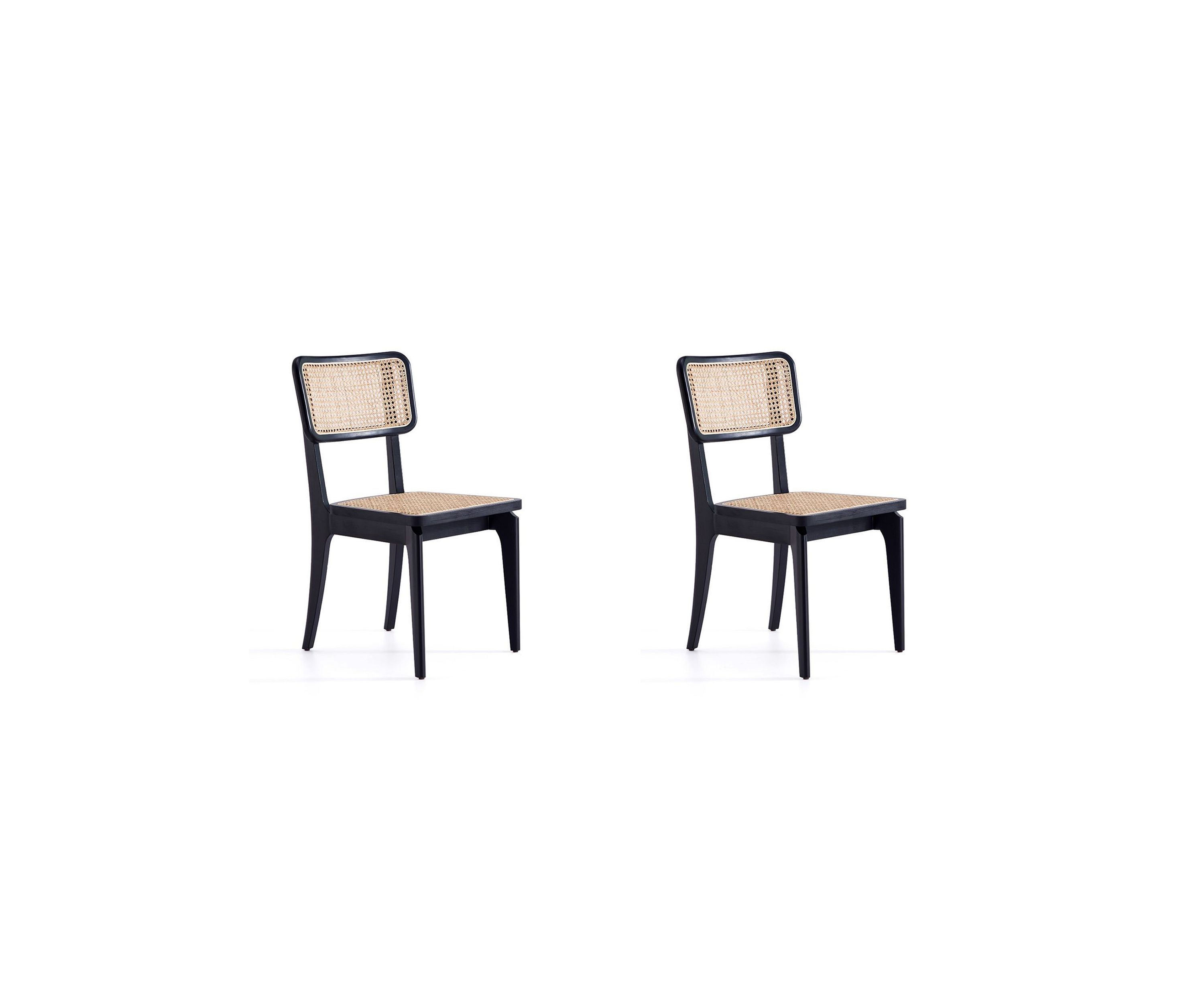 Giverny Cane Dining Chair - Set of 2