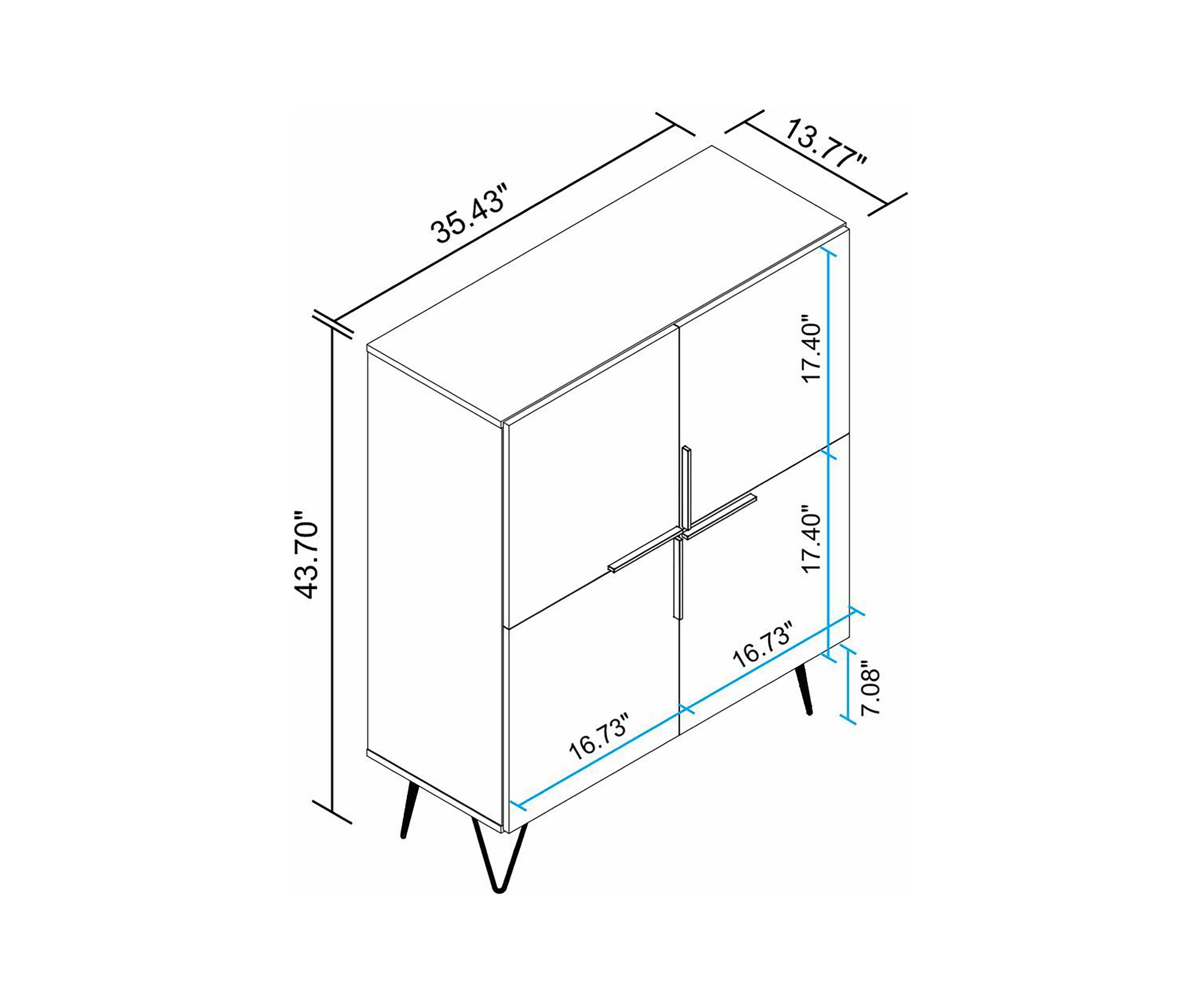 Beekman 43.7 Low Cabinet