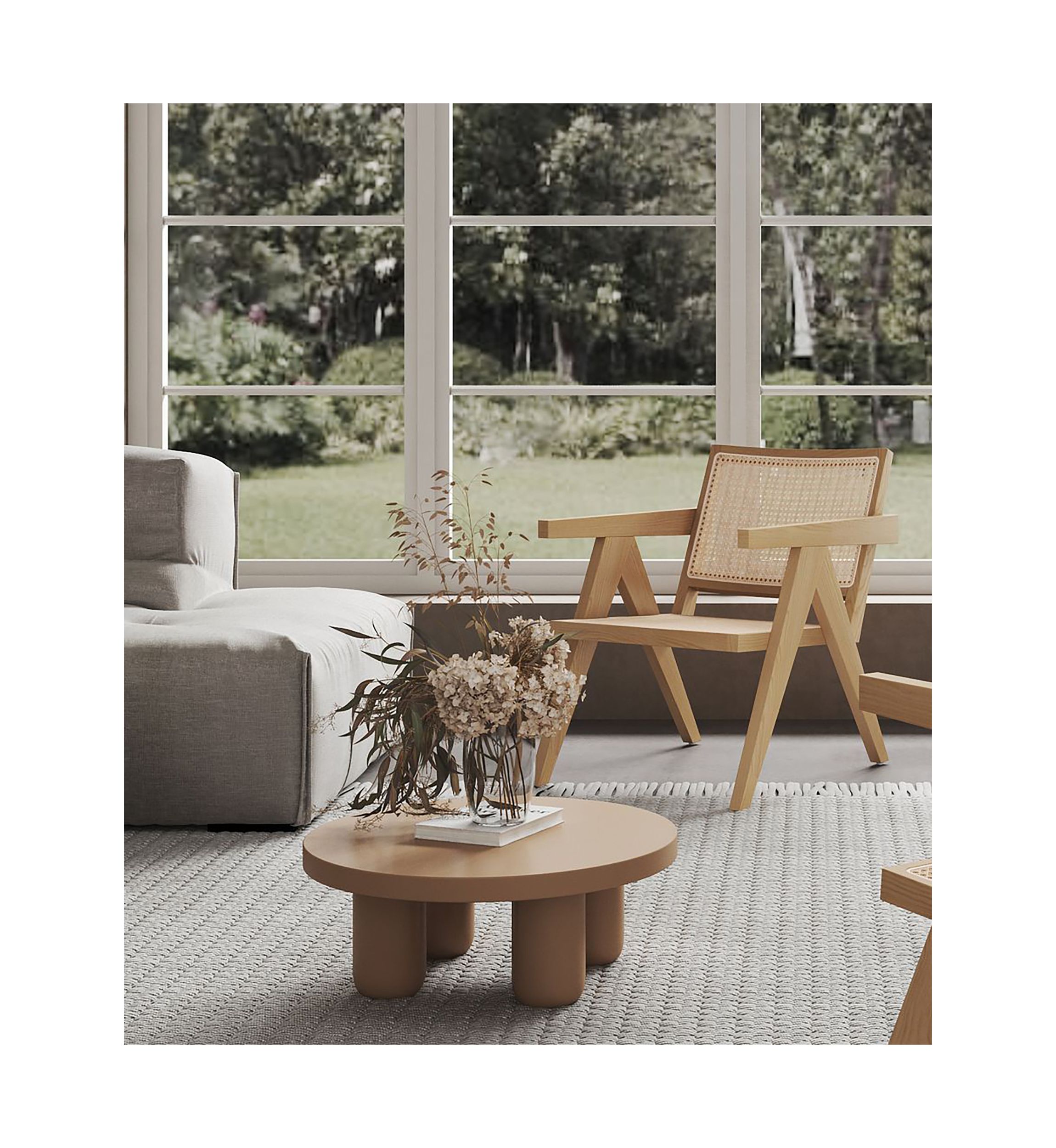 Hamlet Cane Accent Chair
