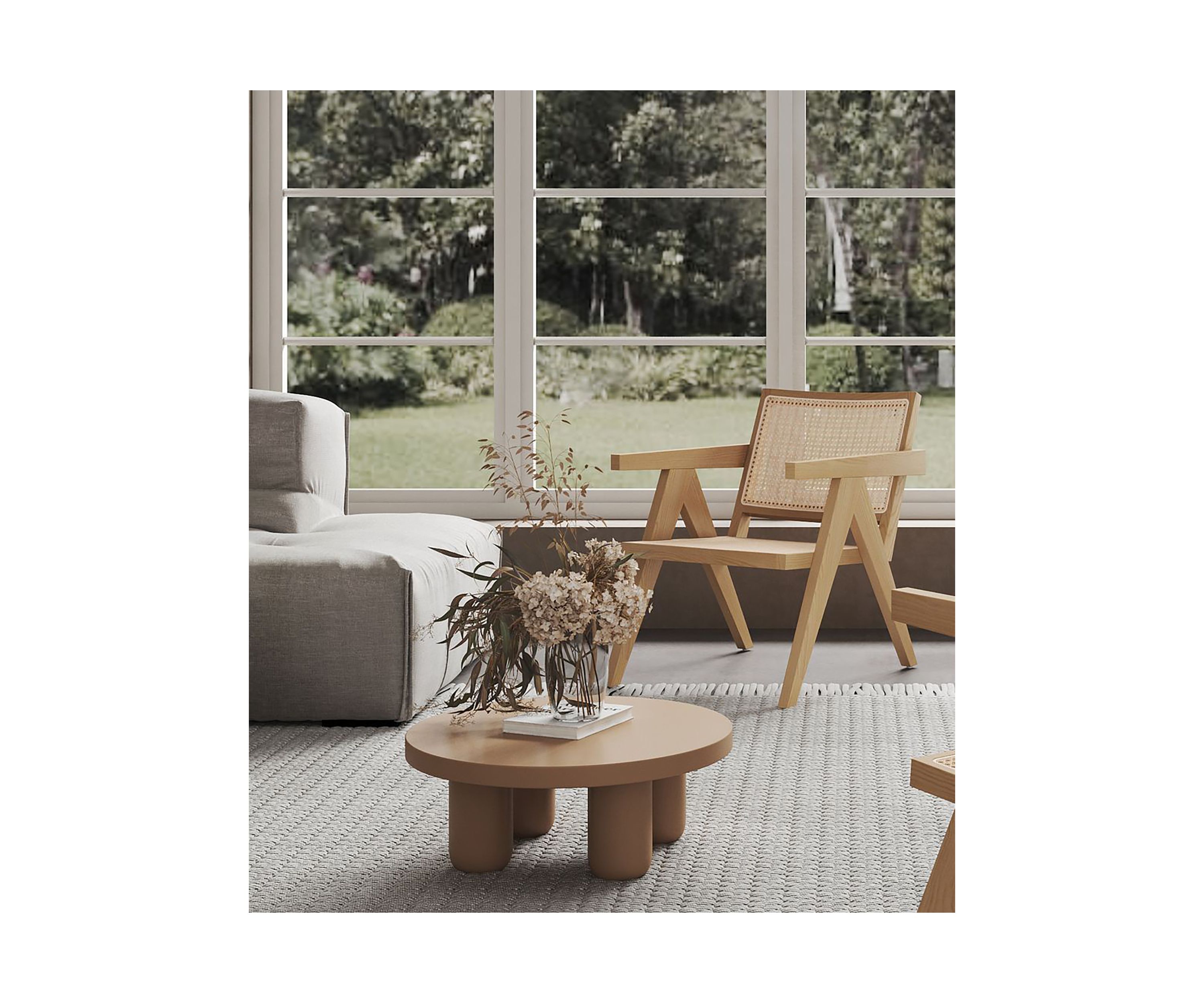 Hamlet Cane Accent Chair
