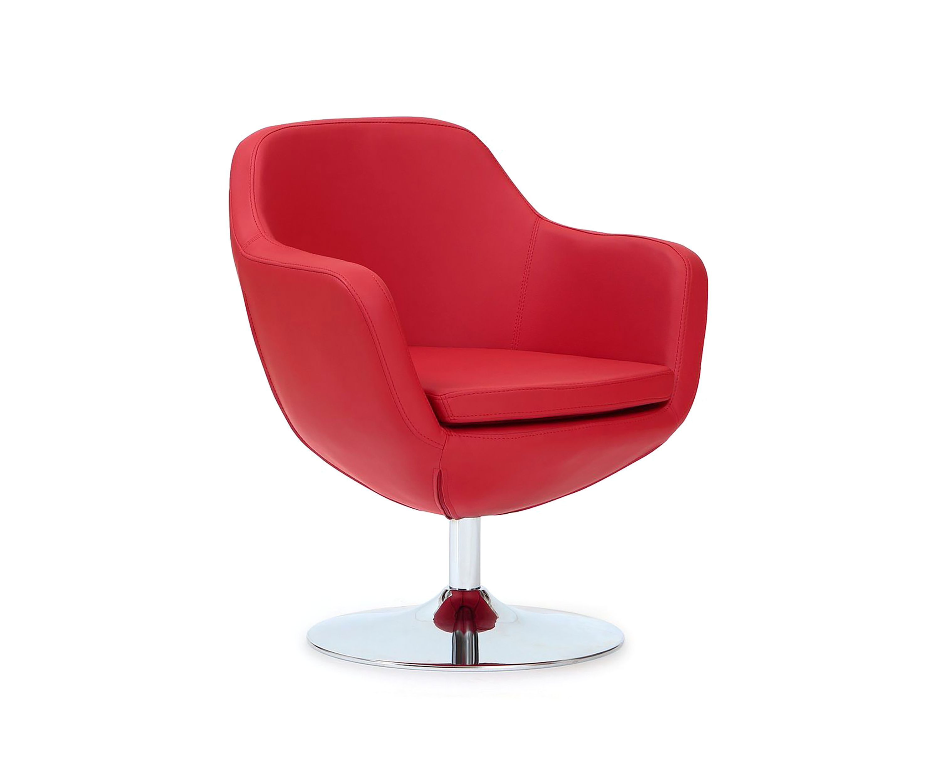 Caisson Swivel Accent Chair