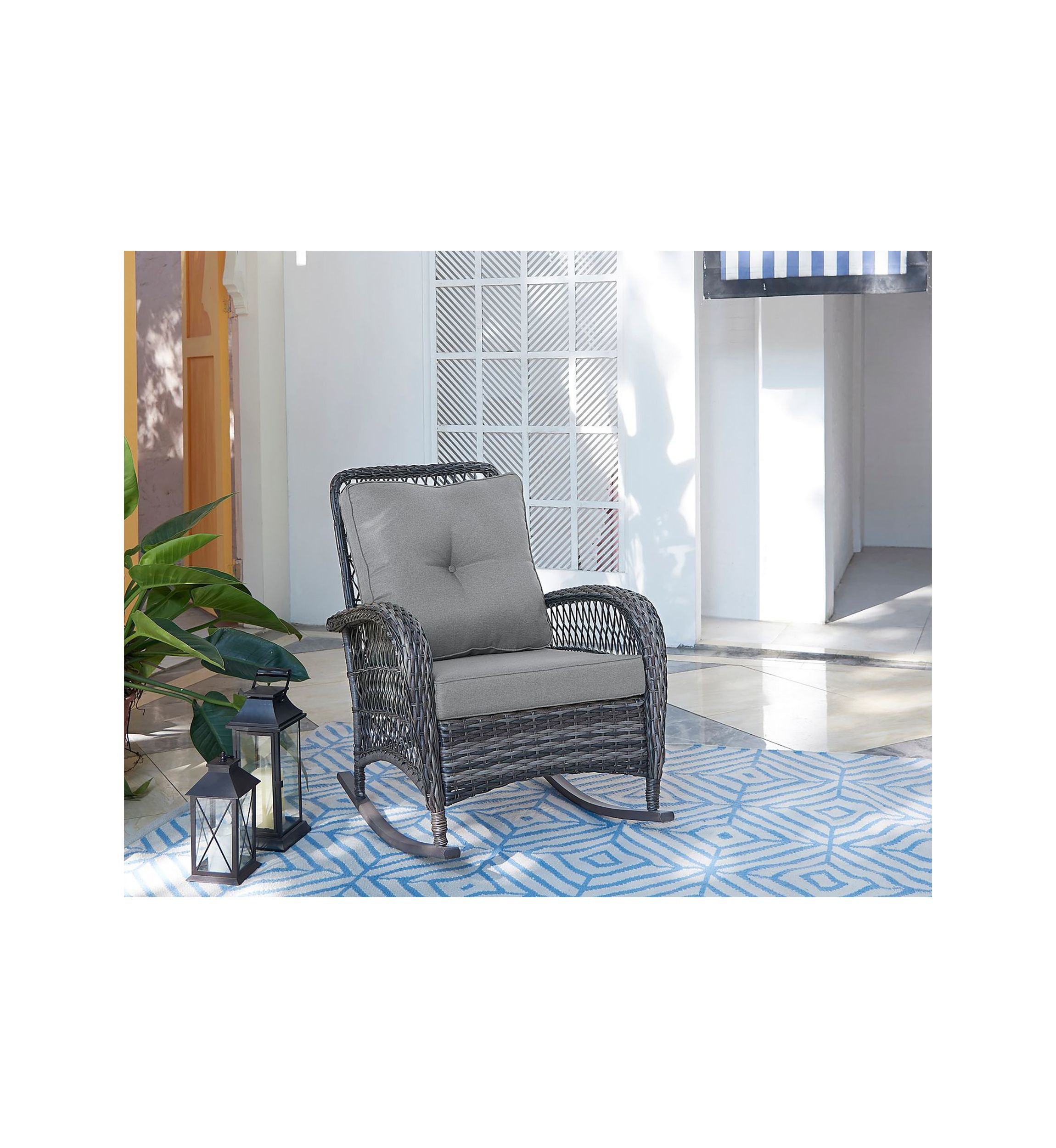 Fruttuo Patio Rocking Chair