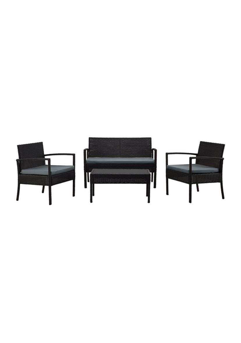 Noli Patio 4- Person Conversation Set with Coffee Table