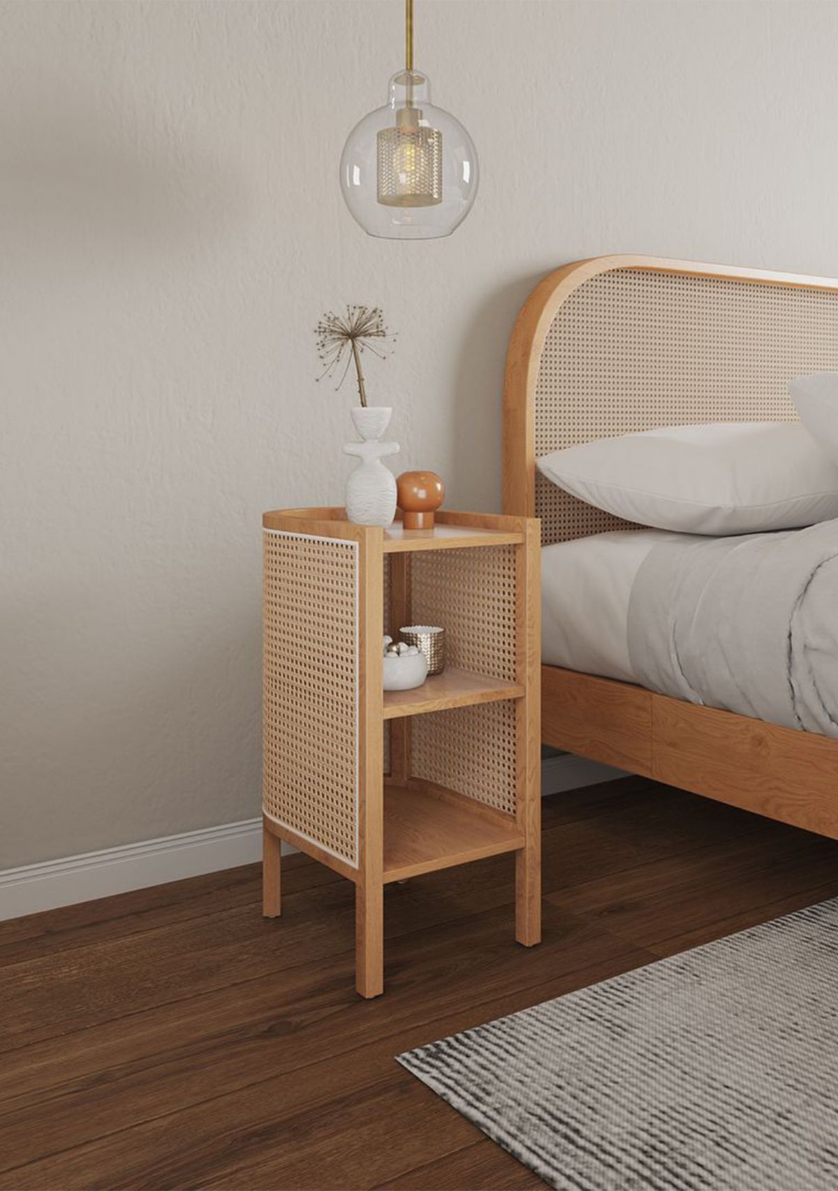 Versailles Cane End Table