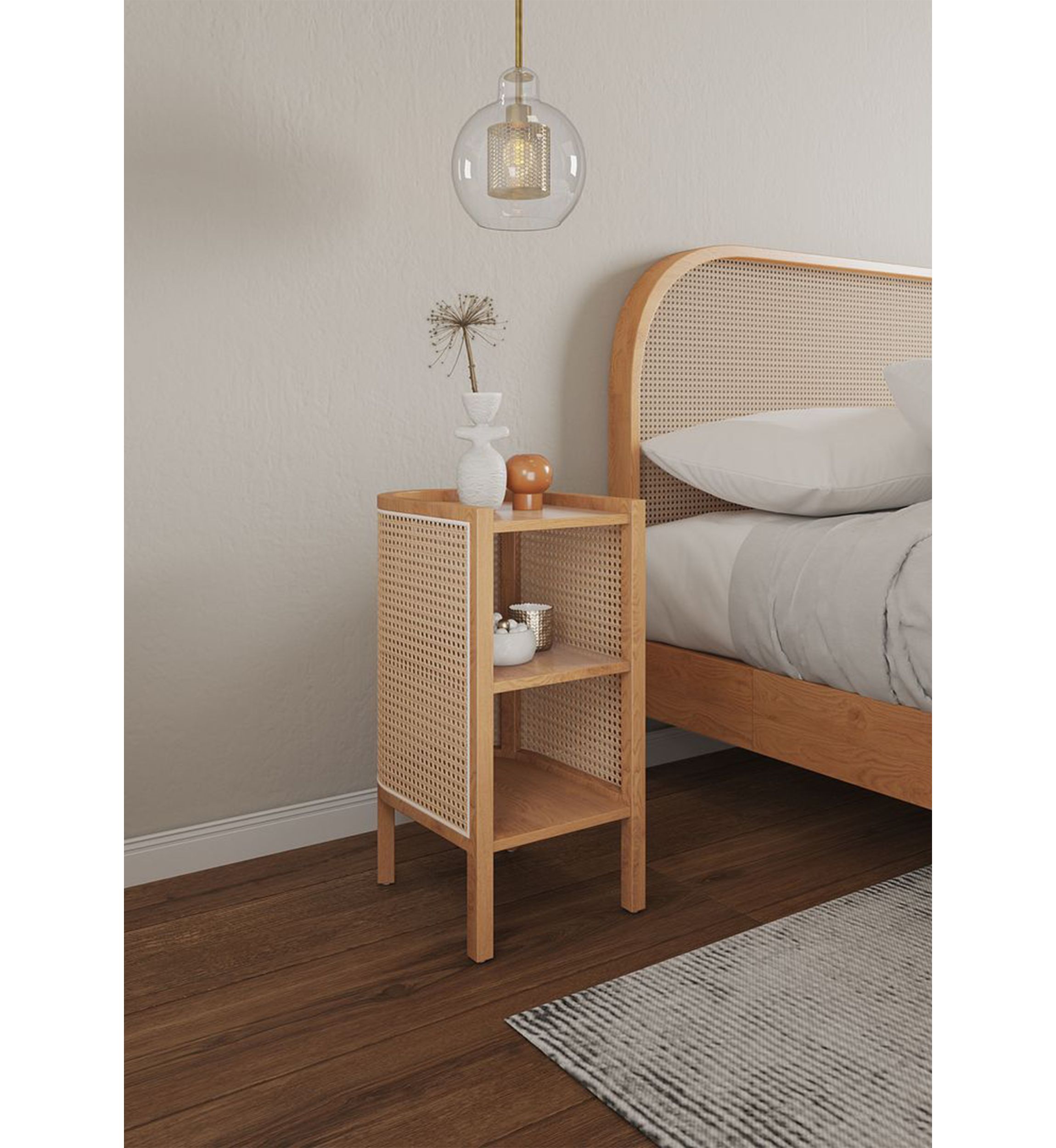 Versailles Cane End Table