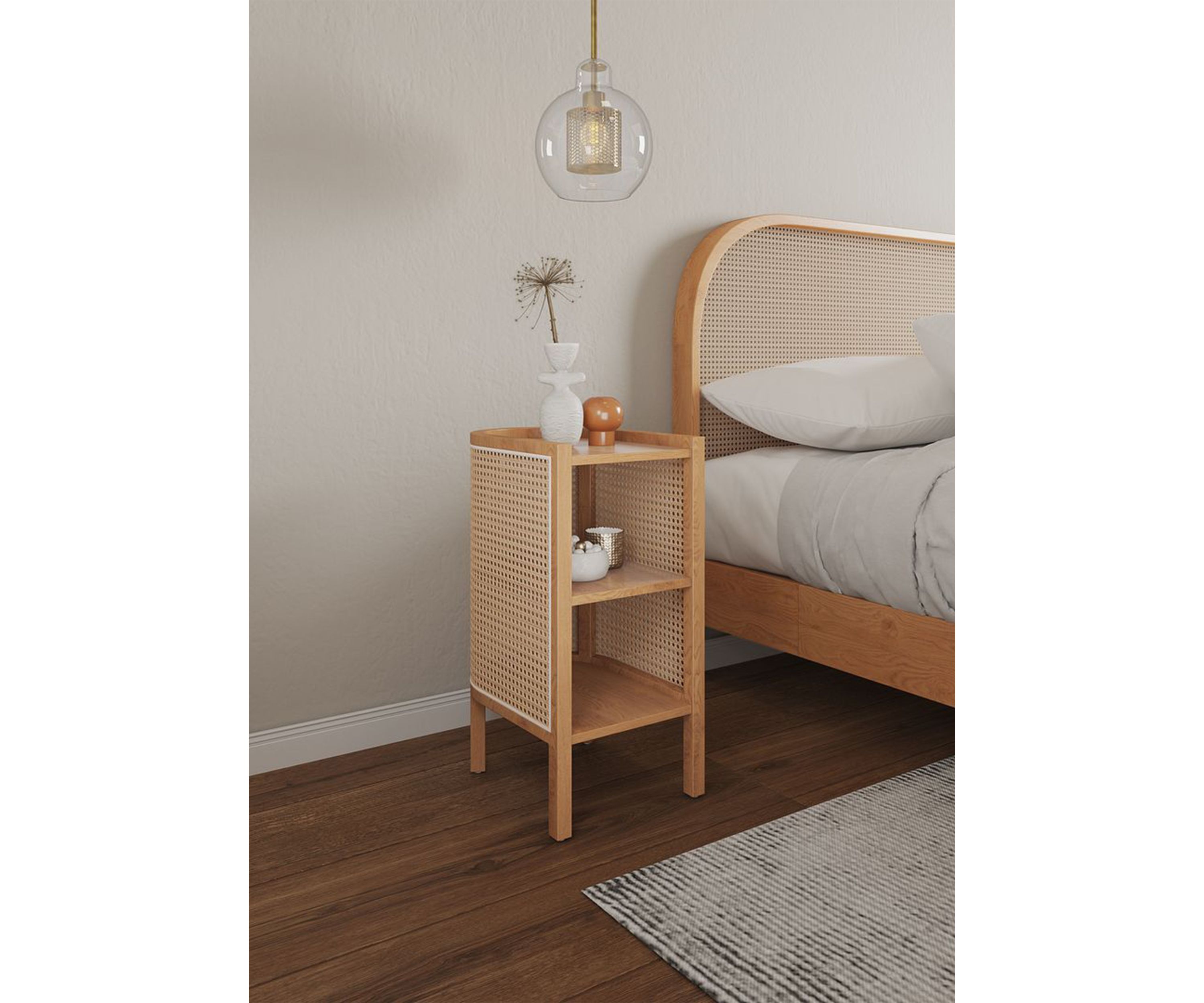Versailles Cane End Table