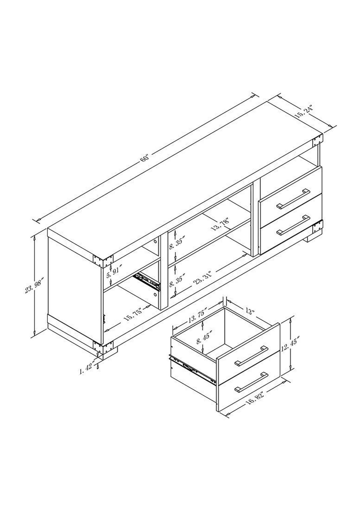 Richmond 60" TV Stand