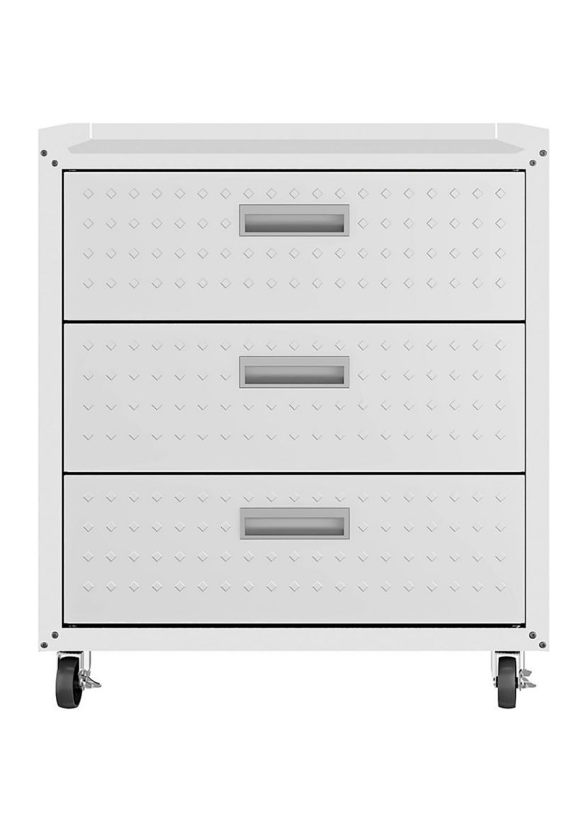 Fortress 31.5" Mobile Garage Chest with Drawers