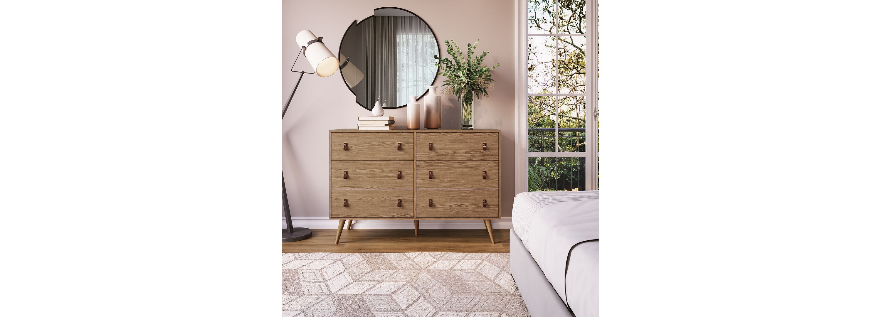 Amber Double Dresser