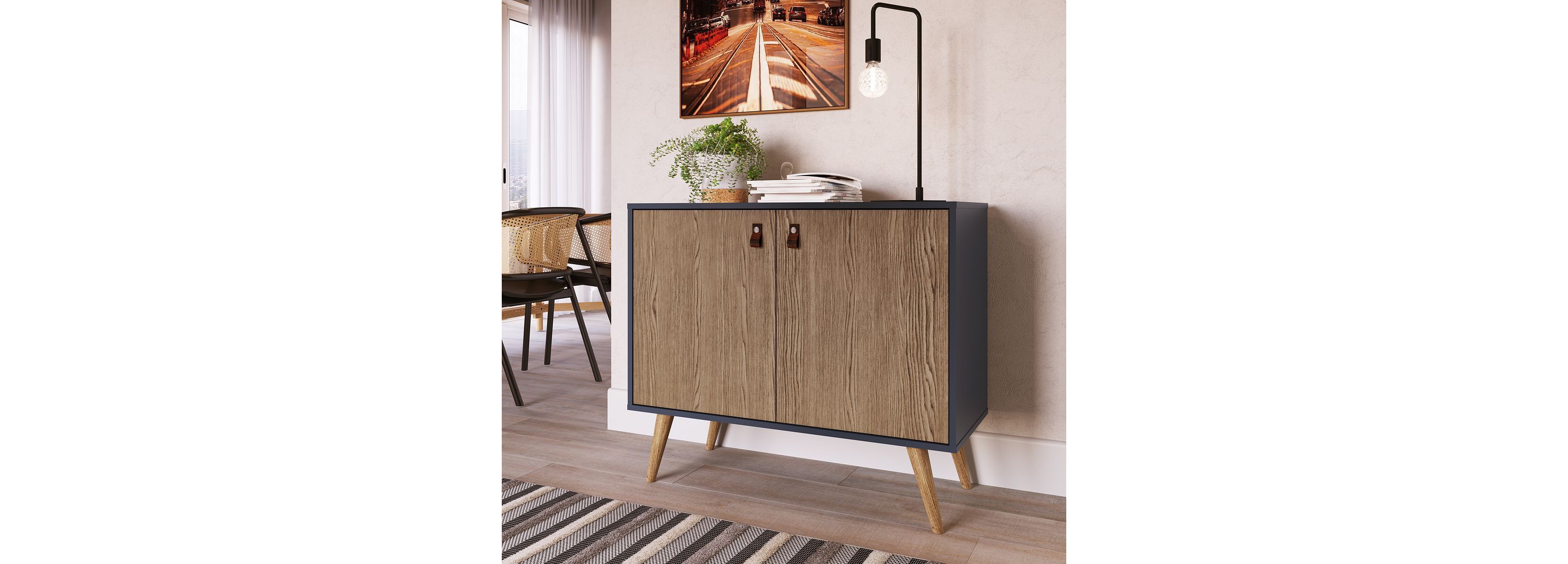 Amber Accent Cabinet