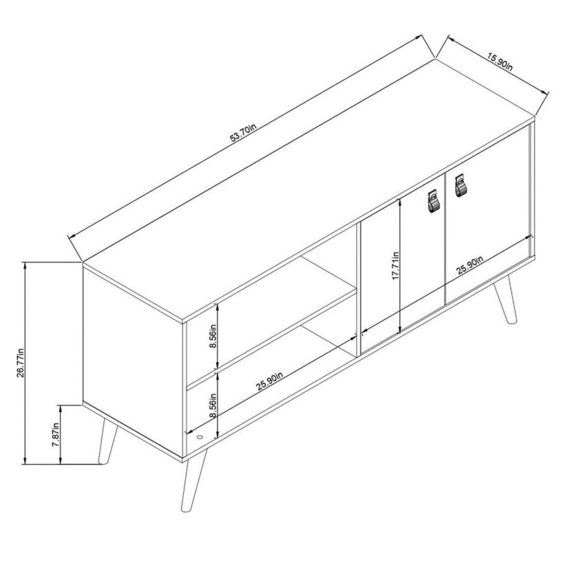 Amber 53.7 TV Stand