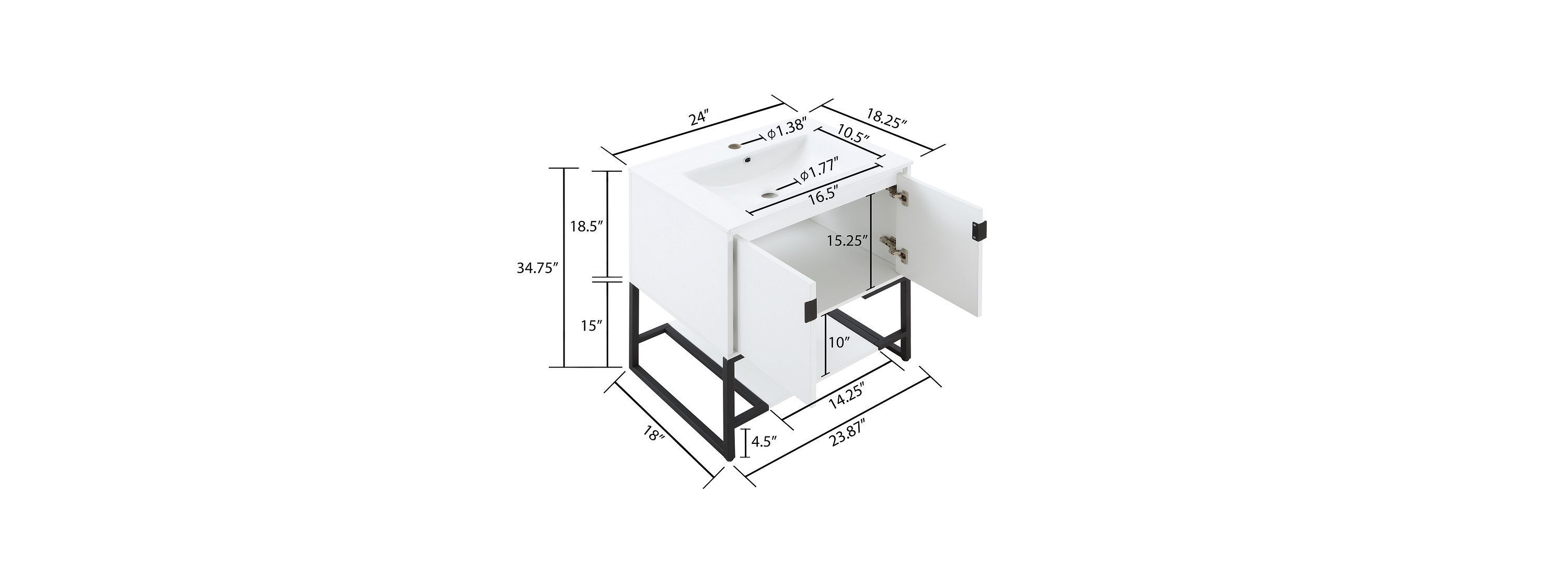 Scarsdale 24 Vanity Sink