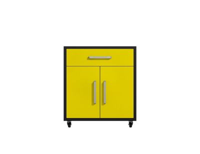 Manhattan Comfort Eiffel 2835 Mobile Garage Storage Cabinet