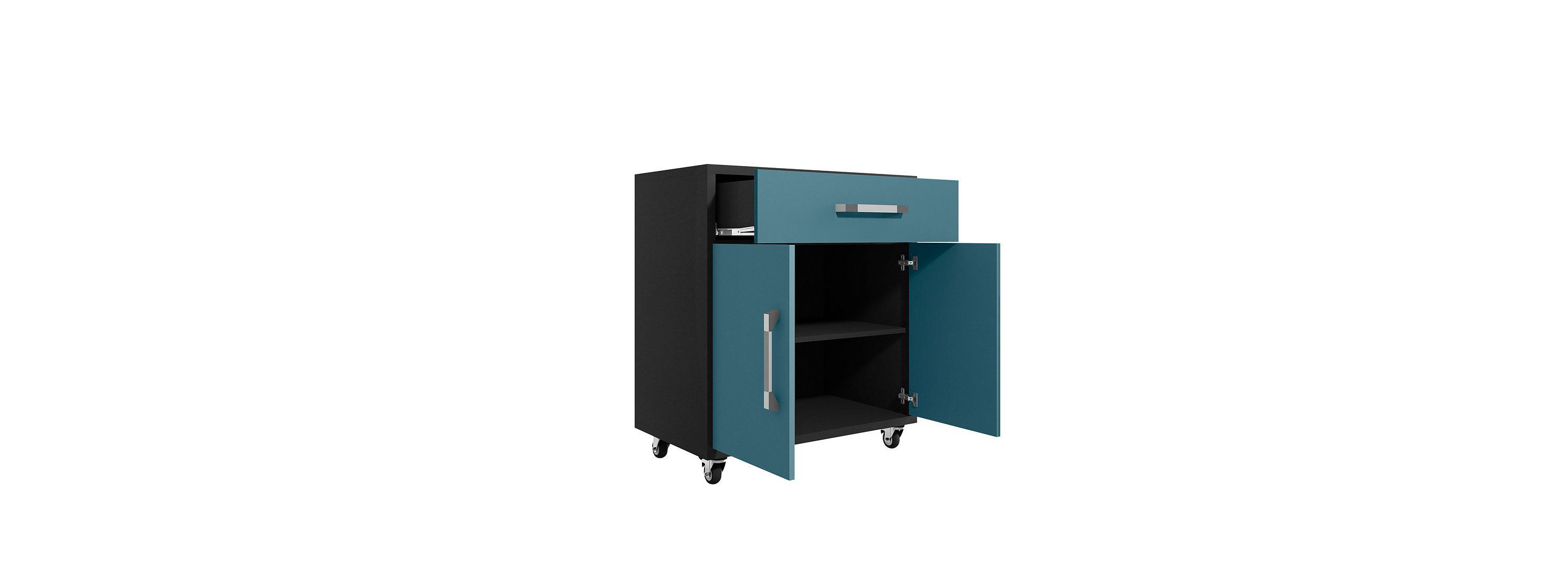 Eiffel 28.35" Mobile Garage Storage Cabinet