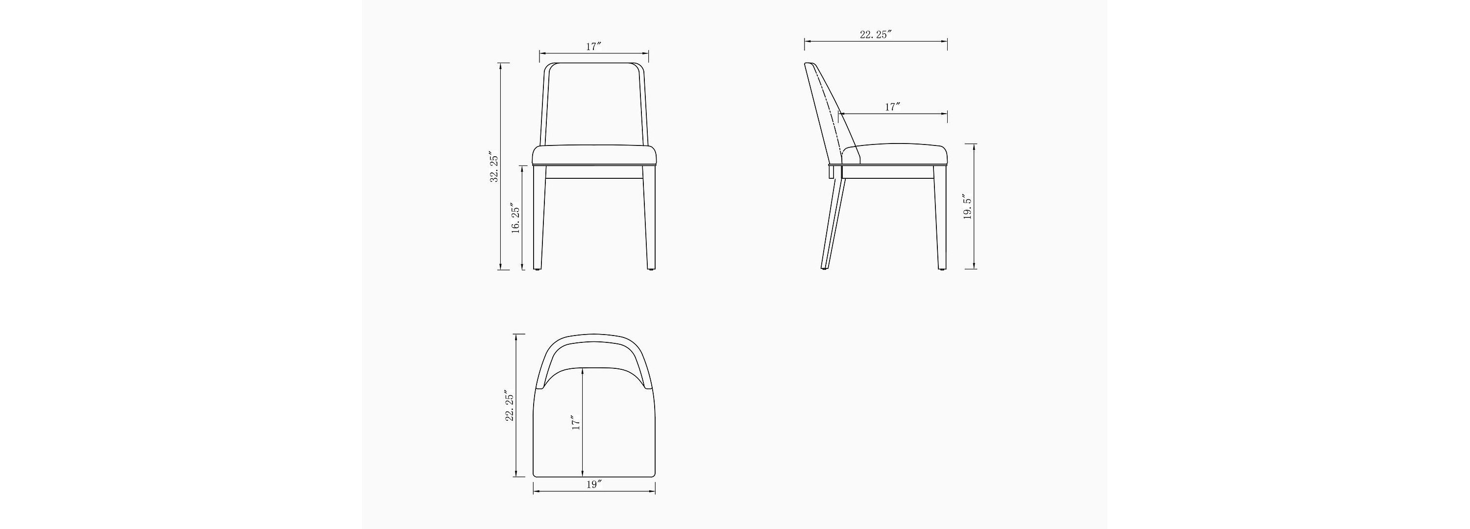 Gansevoort Dining Chair - Set of 4