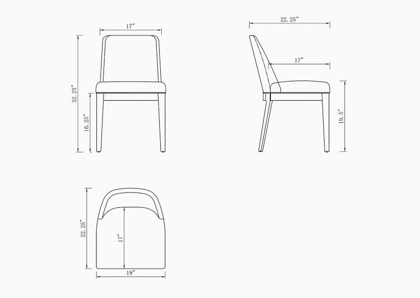 Gansevoort Dining Chair - Set of 4