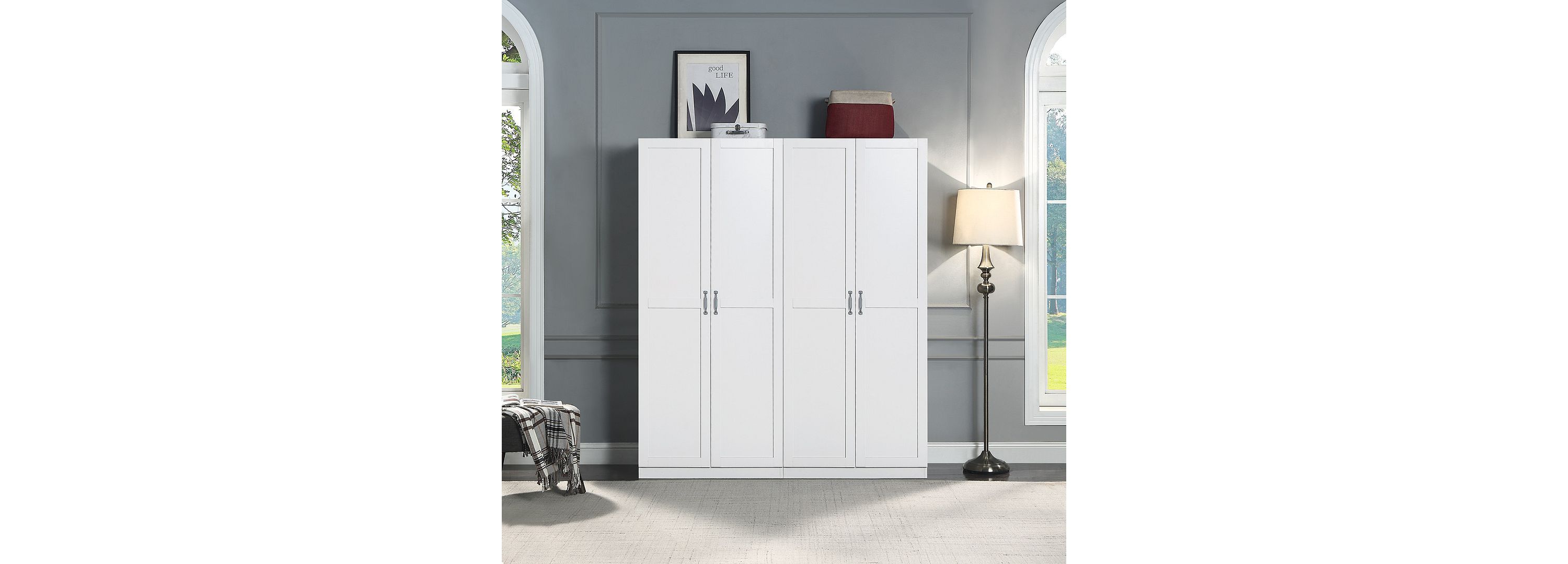 2 Piece-  Hopkins Storage Closet 2.0