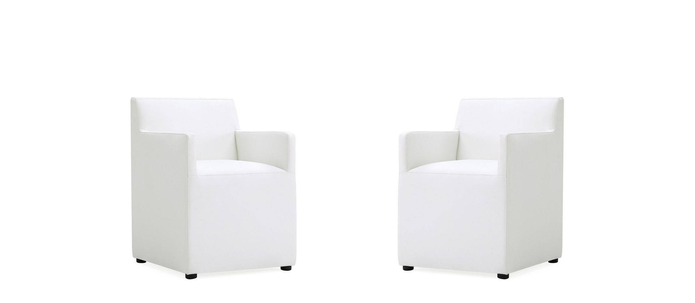 Anna Square Dining Armchair - Set of 2