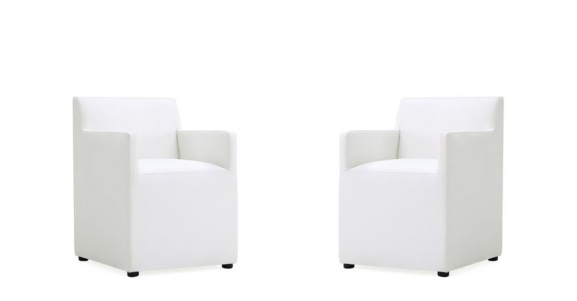 Anna Square Dining Armchair - Set of 2