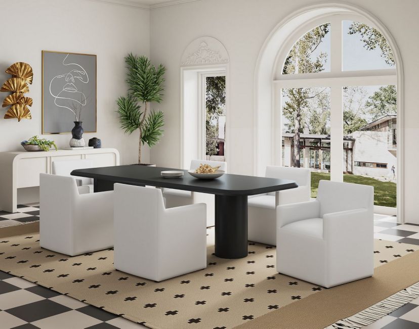 Anna Square Dining Armchair - Set of 2