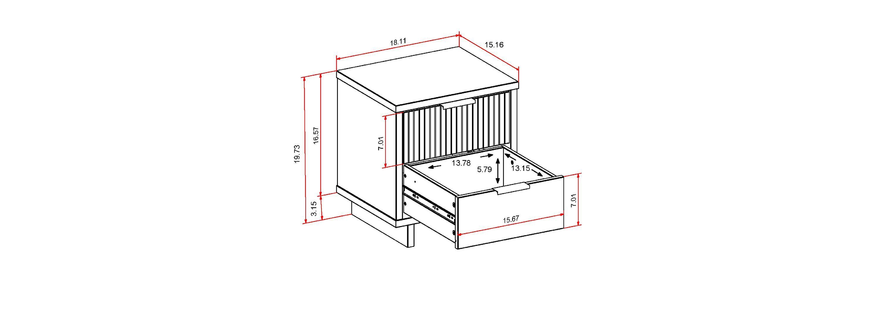 Granville Nightstand 2.0