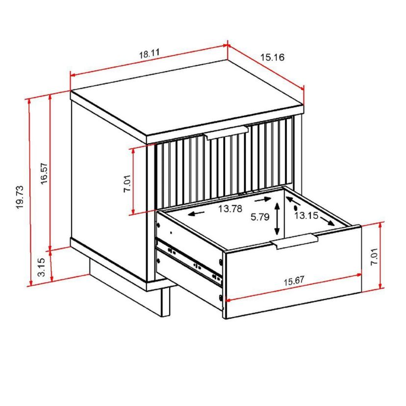 Granville Nightstand 2.0