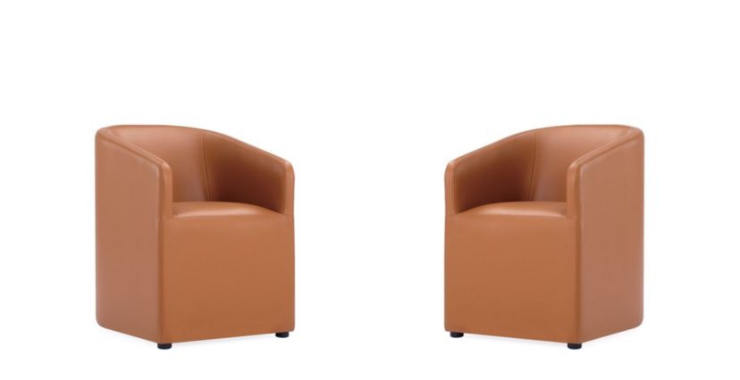 Anna Round Dining Armchair - Set of 2