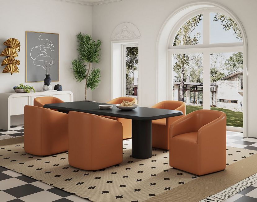 Anna Round Dining Armchair - Set of 2